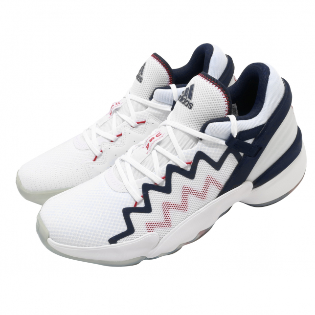 adidas DON Issue 2 GCA White Team Navy