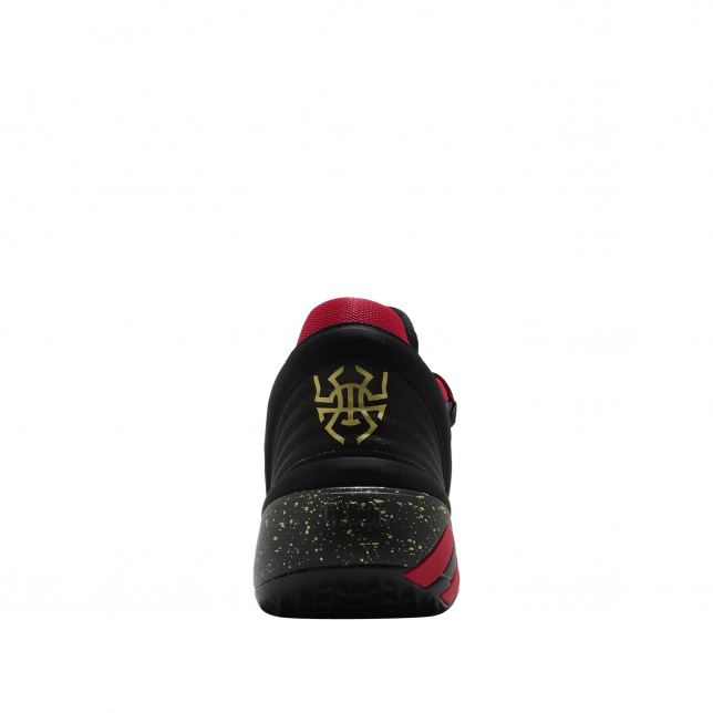 adidas DON Issue 2 GS Core Black Scarlet Gold Metallic FZ1426
