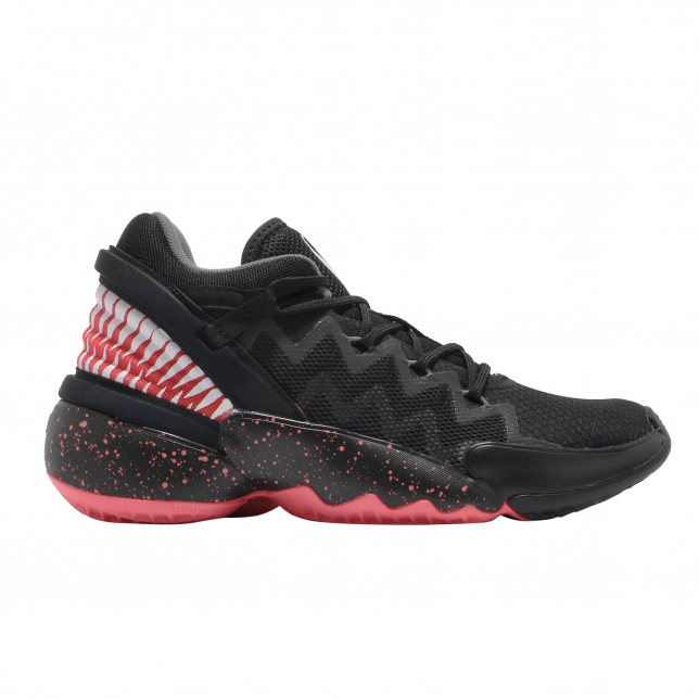 adidas DON Issue 2 GS Core Black Signal Pink - May. 2021 - FW8749