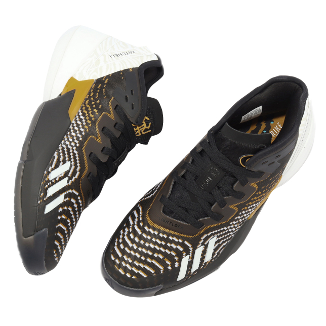 adidas DON Issue 4 Core Black Gold - Jan 2023 - HR0720