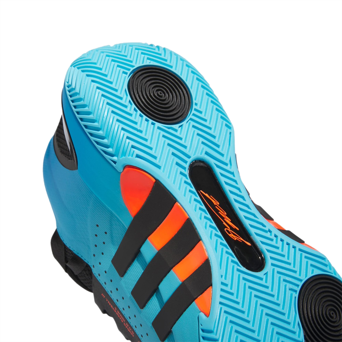 adidas DON Issue 5 Bright Cyan - Oct 2023 - IE8325