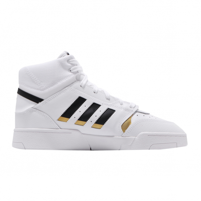 adidas Drop Step Footwear White Core Black Gold Metallic EE5926 ...