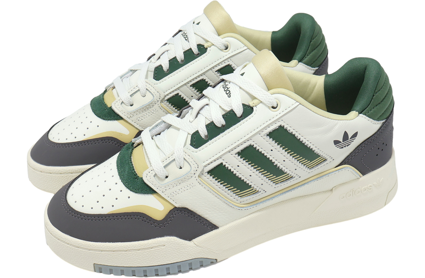 Adidas Drop Step Low 2.0 White Tin / Green Oxide