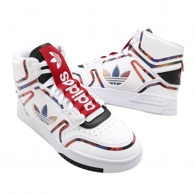 adidas Drop Step XL Footwear White Core Black Scarlet Q47200