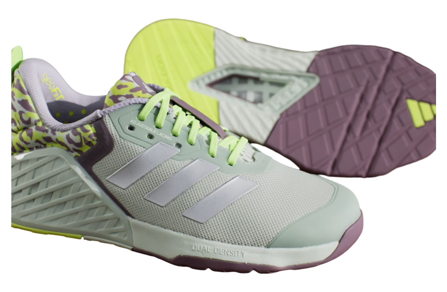 Adidas Dropset 3 Gfx WMNS Linen Green / Silver Metallic