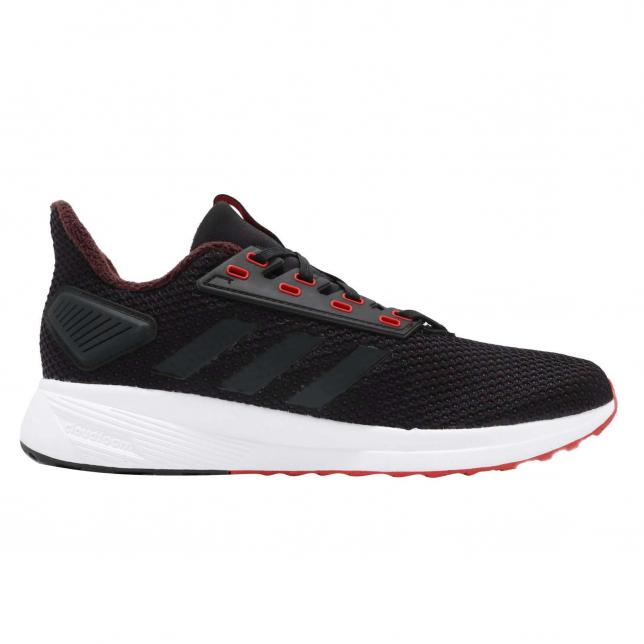 adidas Duramo 9 Core Black Hire Red