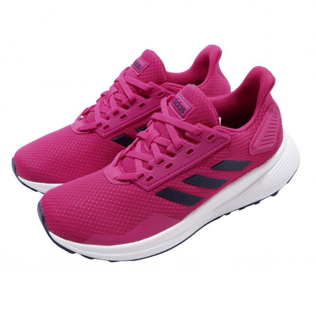 adidas Duramo 9 GS Real Magenta Dark Blue Cloud White