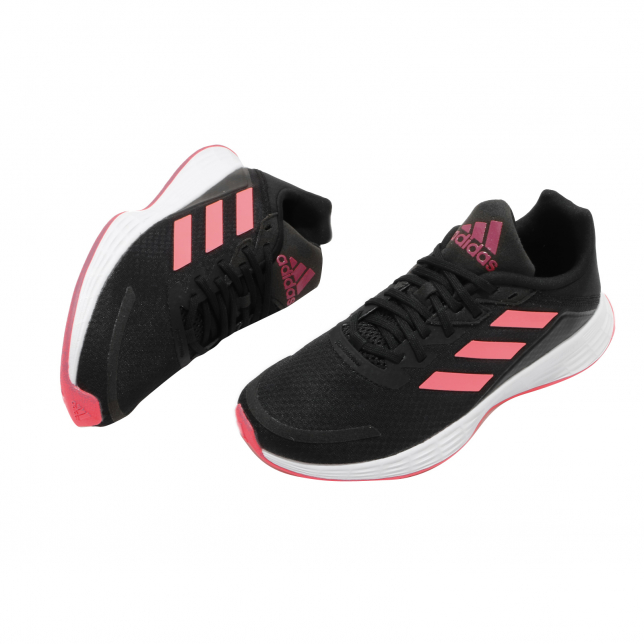 adidas Duramo SL GS Core Black Signal Pink