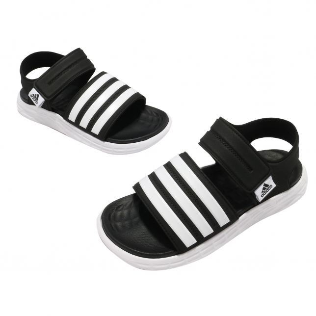 adidas Duramo SL Sandal Black White FY8134