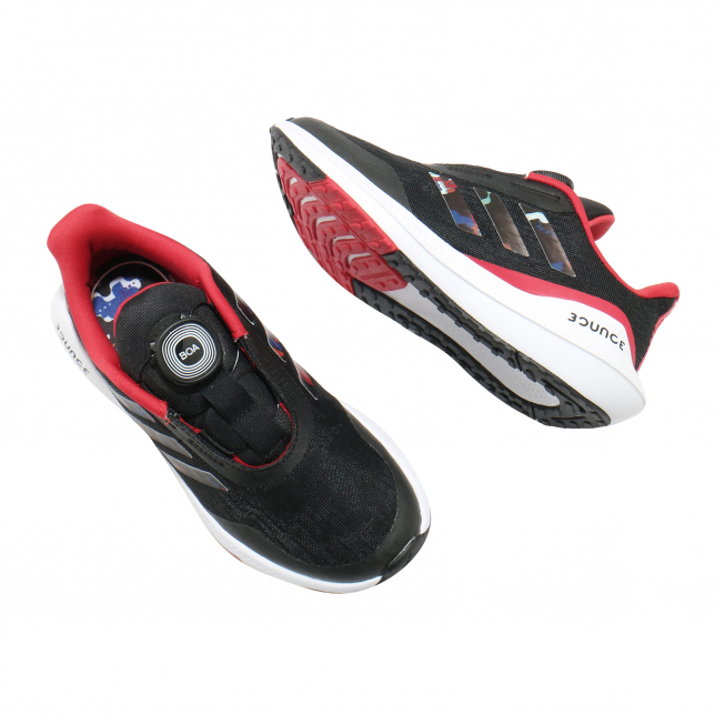 adidas EQ21 Run BOA CNY GS Black Red White FZ4590