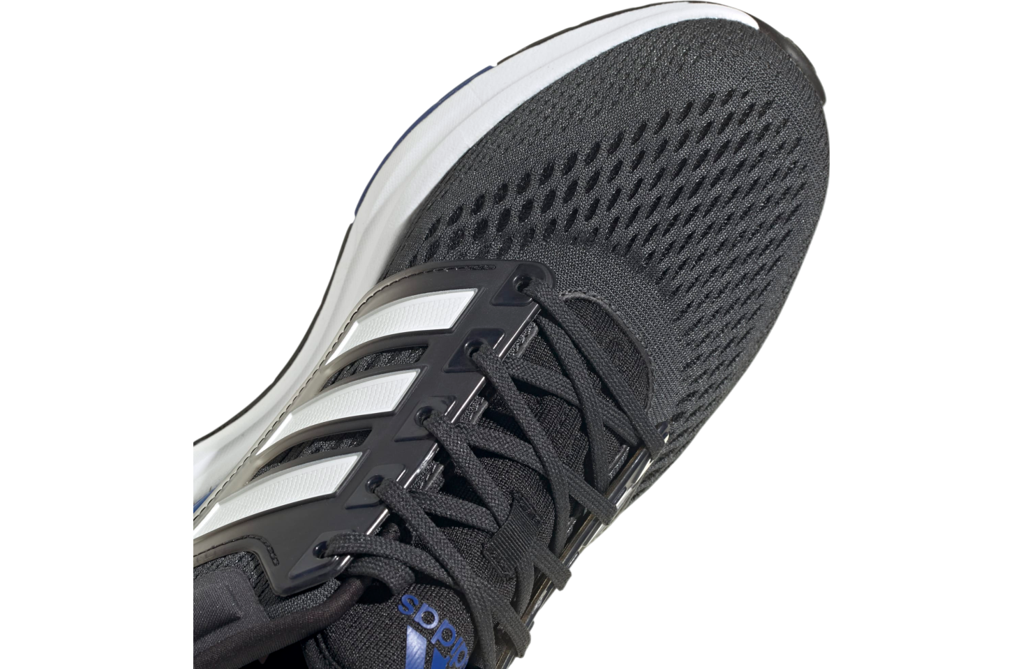 Adidas Eq21 Run Carbon / Off White / Royal Blue
