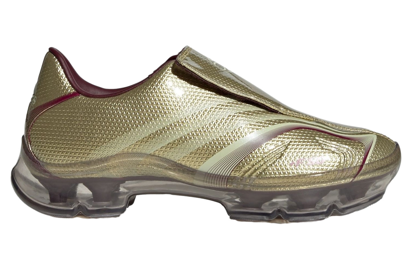 Adidas F50 Adiframe Ice Gold Metallic / Maroon
