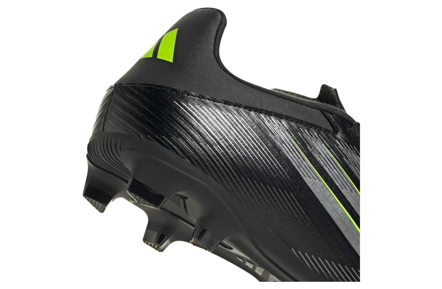 Adidas F50 Club FG/MG Core Black / Iron Metallic