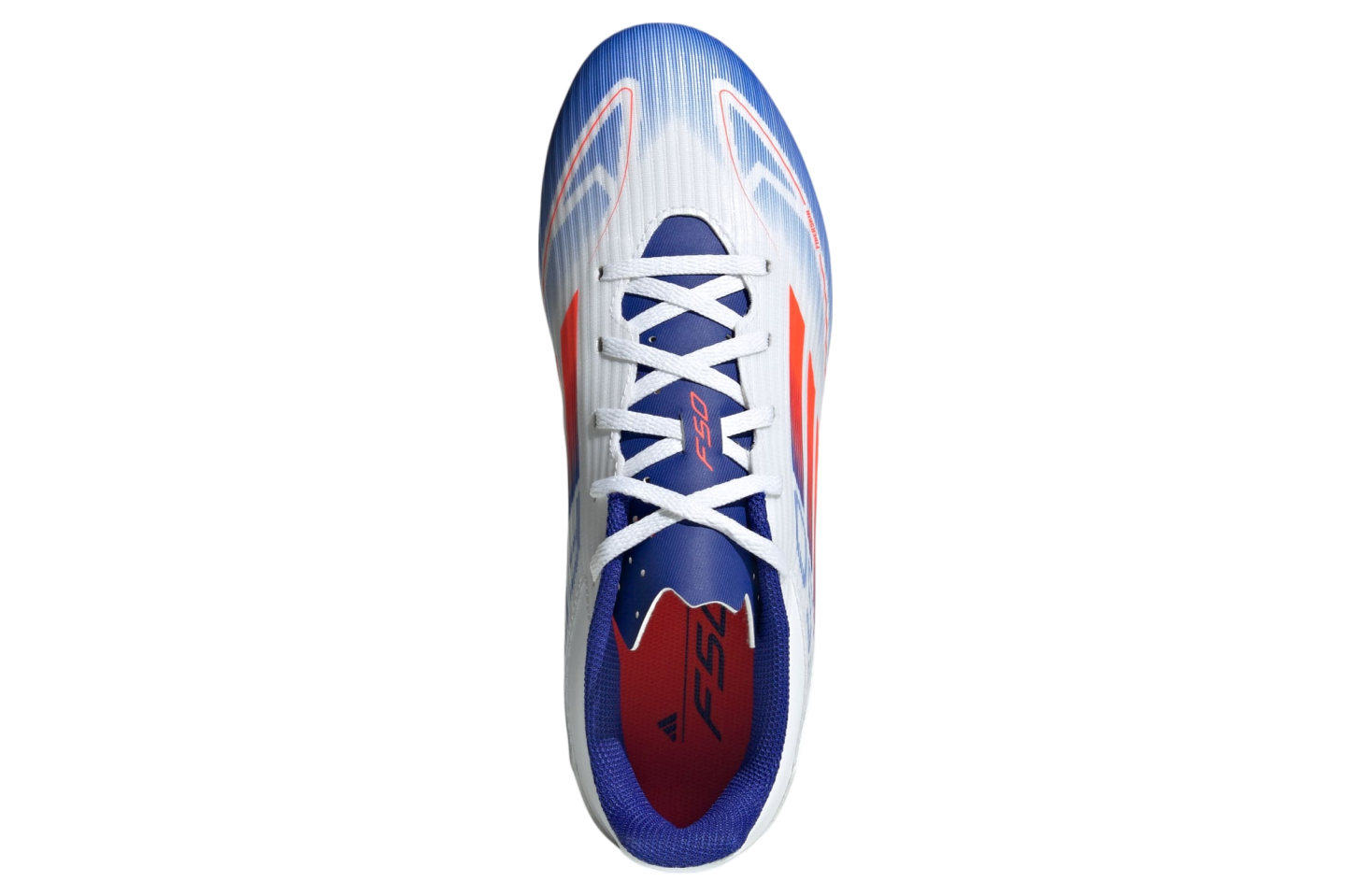 Adidas F50 Club Flexible Ground Cloud White / Solar Red