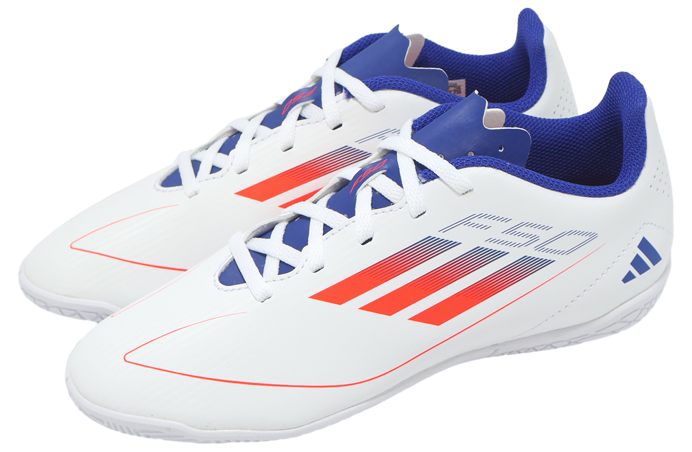 Adidas F50 Club IN J GS Footwear White / Solar Red