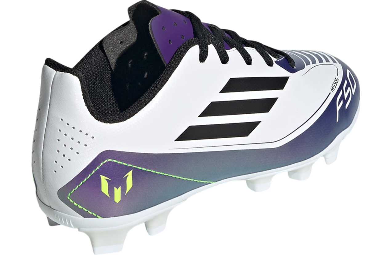 Adidas F50 Club Messi Multi-Ground GS Cloud White / Core Black