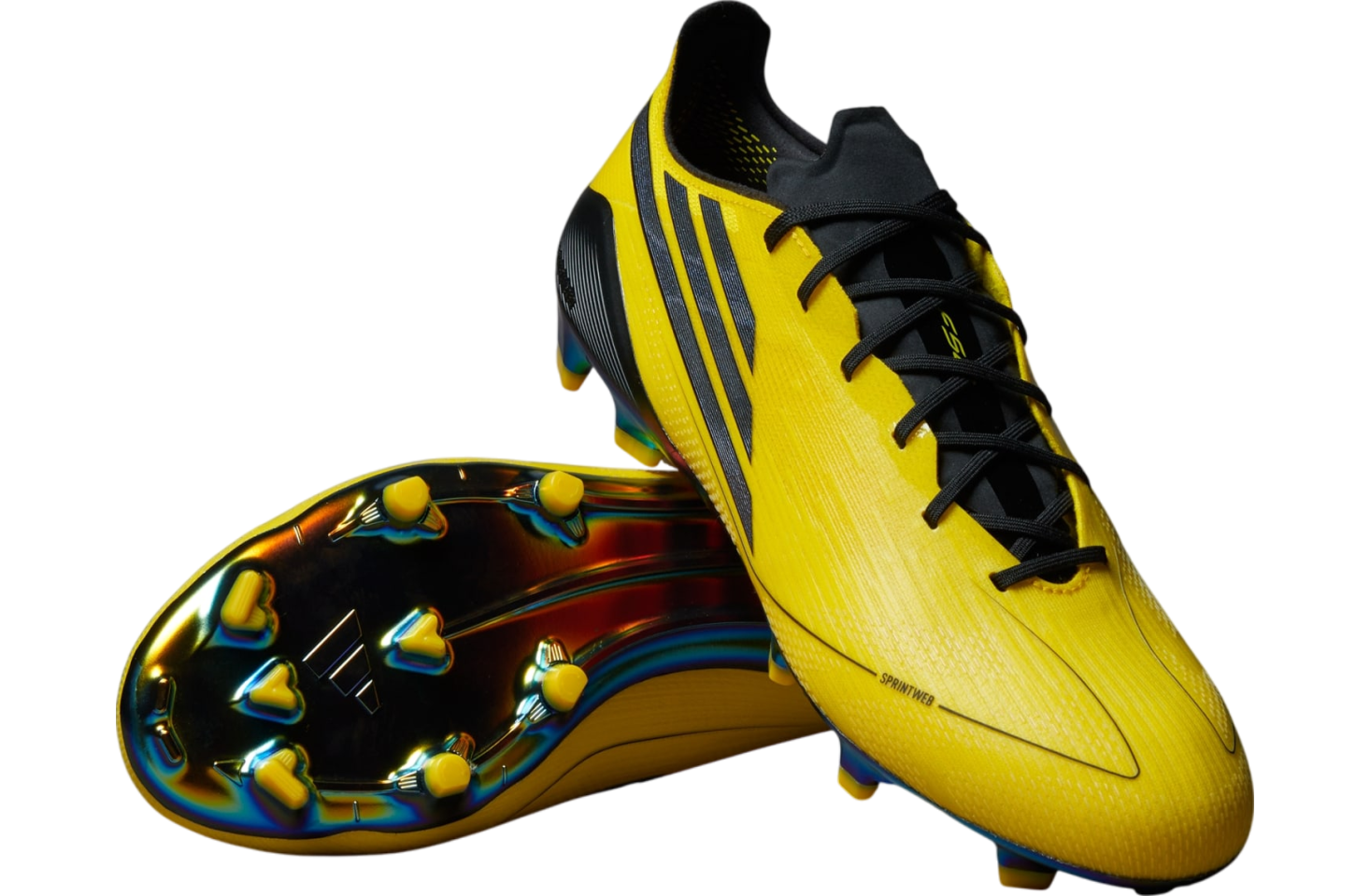 Adidas F50 Elite 2010 Fg Yellow / Core Black