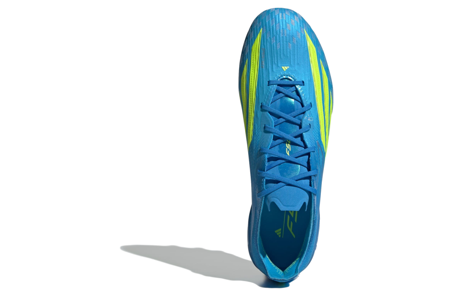 Adidas F50 Elite Artificial Ground Lucid Ray Blue / Team Solar Yellow 2