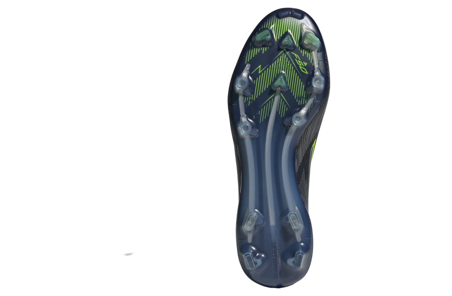 Adidas F50 Elite Fg Core Black / Iron Metallic / Lucid Lemon