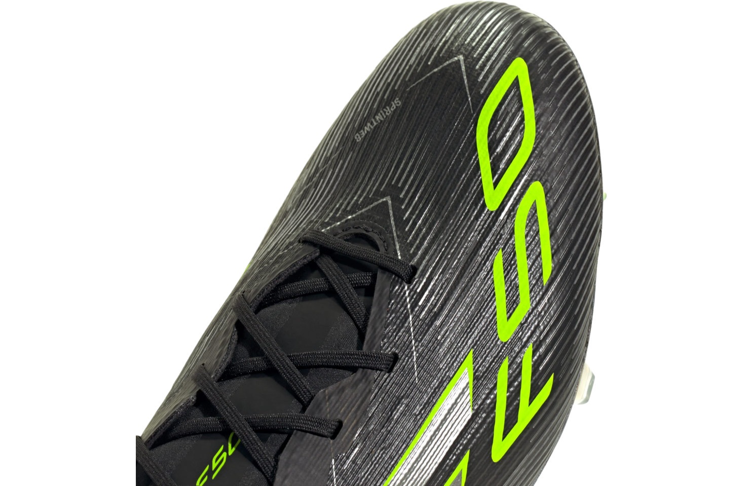 Adidas F50 Elite Fg Core Black / Iron Metallic / Lucid Lemon
