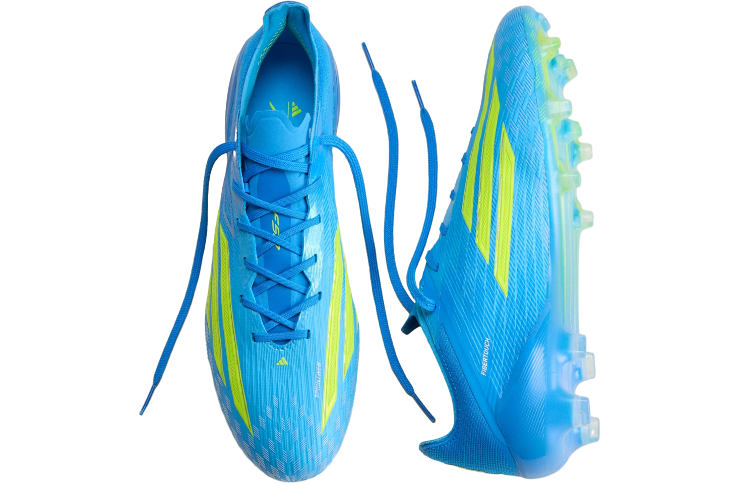 Adidas F50 Elite FG Lucid Ray Blue / Team Solar Yellow 2