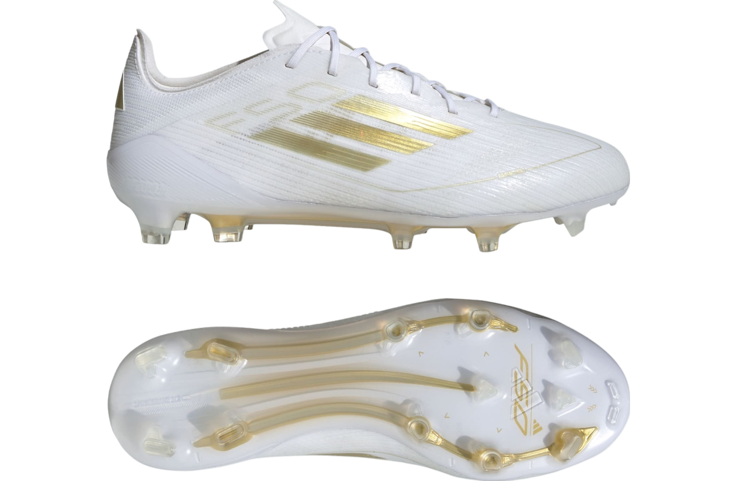 Adidas F50 Elite Fg Wmns Cloud White / Gold Metallic