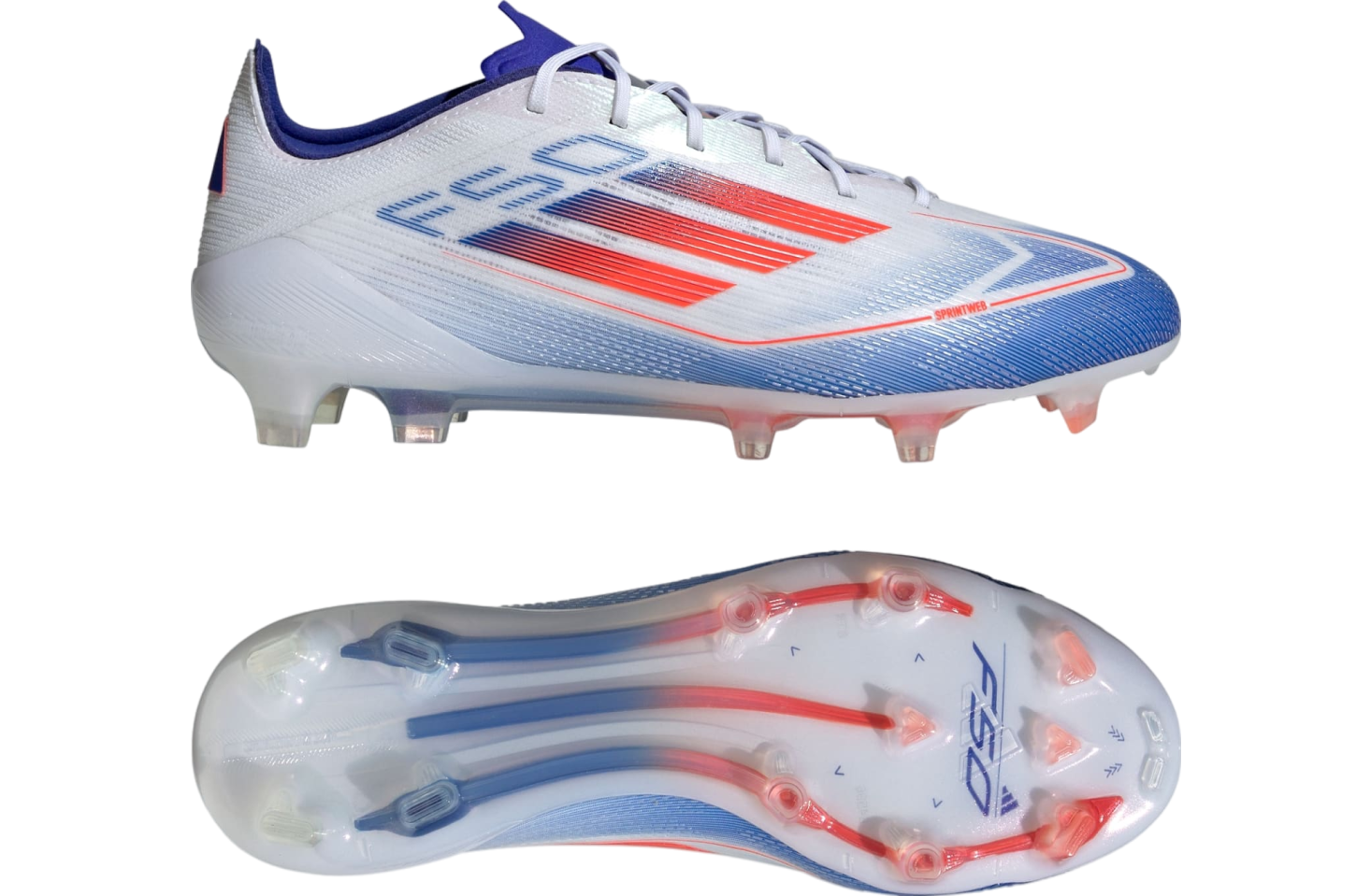 Adidas F50 Elite FG WMNS Cloud White / Solar Red