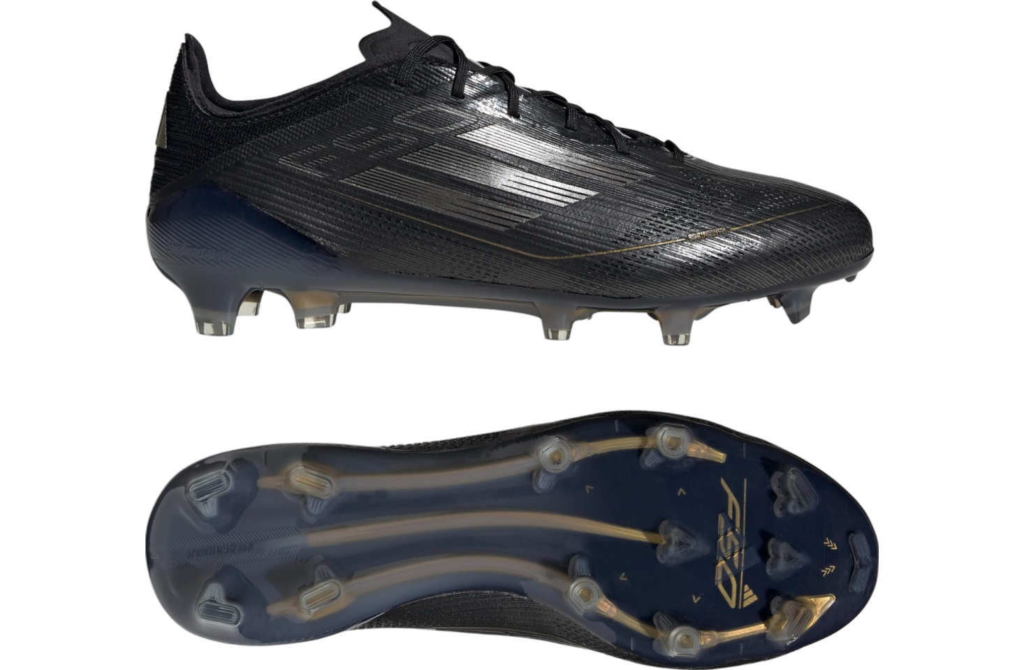 Adidas F50 Elite FG WMNS Core Black / Iron Metallic