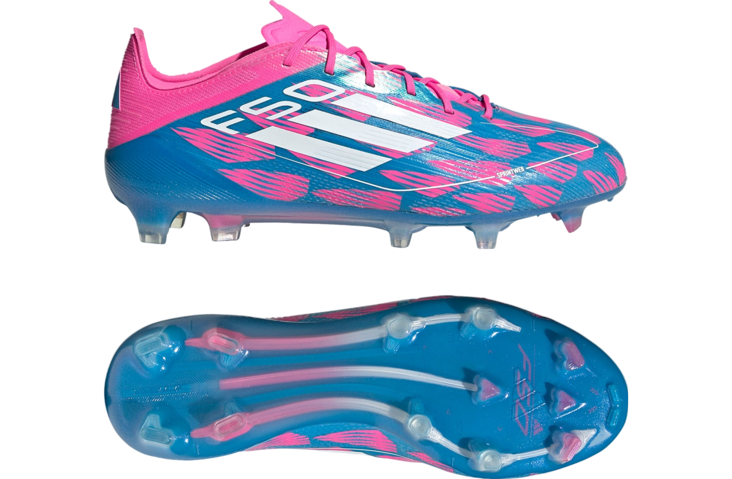 Adidas F50 Elite FG WMNS Solar Blue / Cloud White