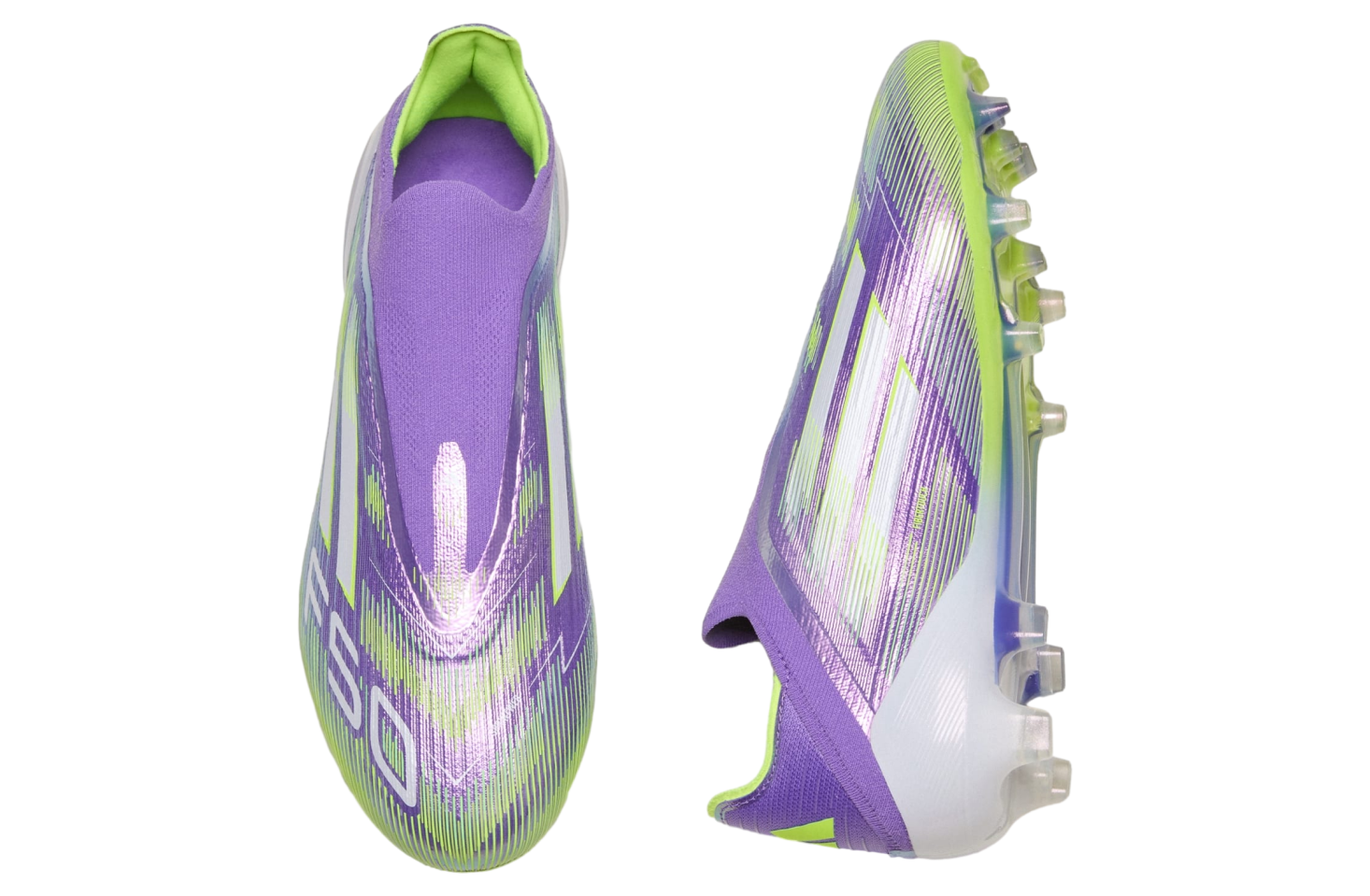 Adidas F50 Elite Laceless FG Purple Rush / Cloud White - Jun