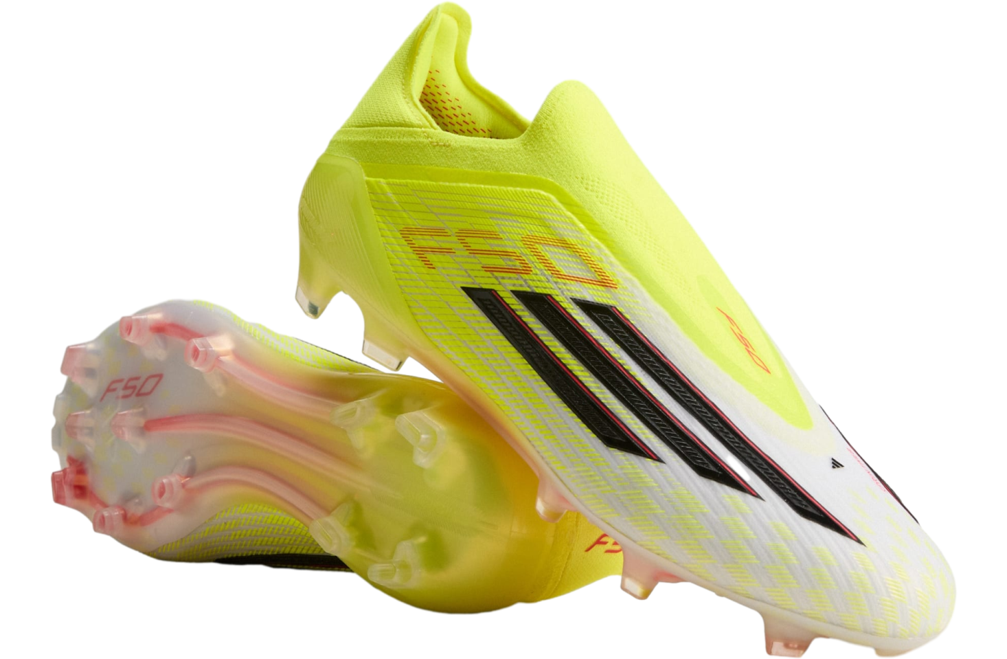 Adidas F50 Elite Laceless FG Team Solar Yellow 2 / Core Black