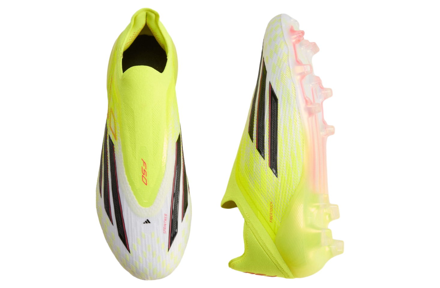 Adidas F50 Elite Laceless FG Team Solar Yellow 2 / Core Black