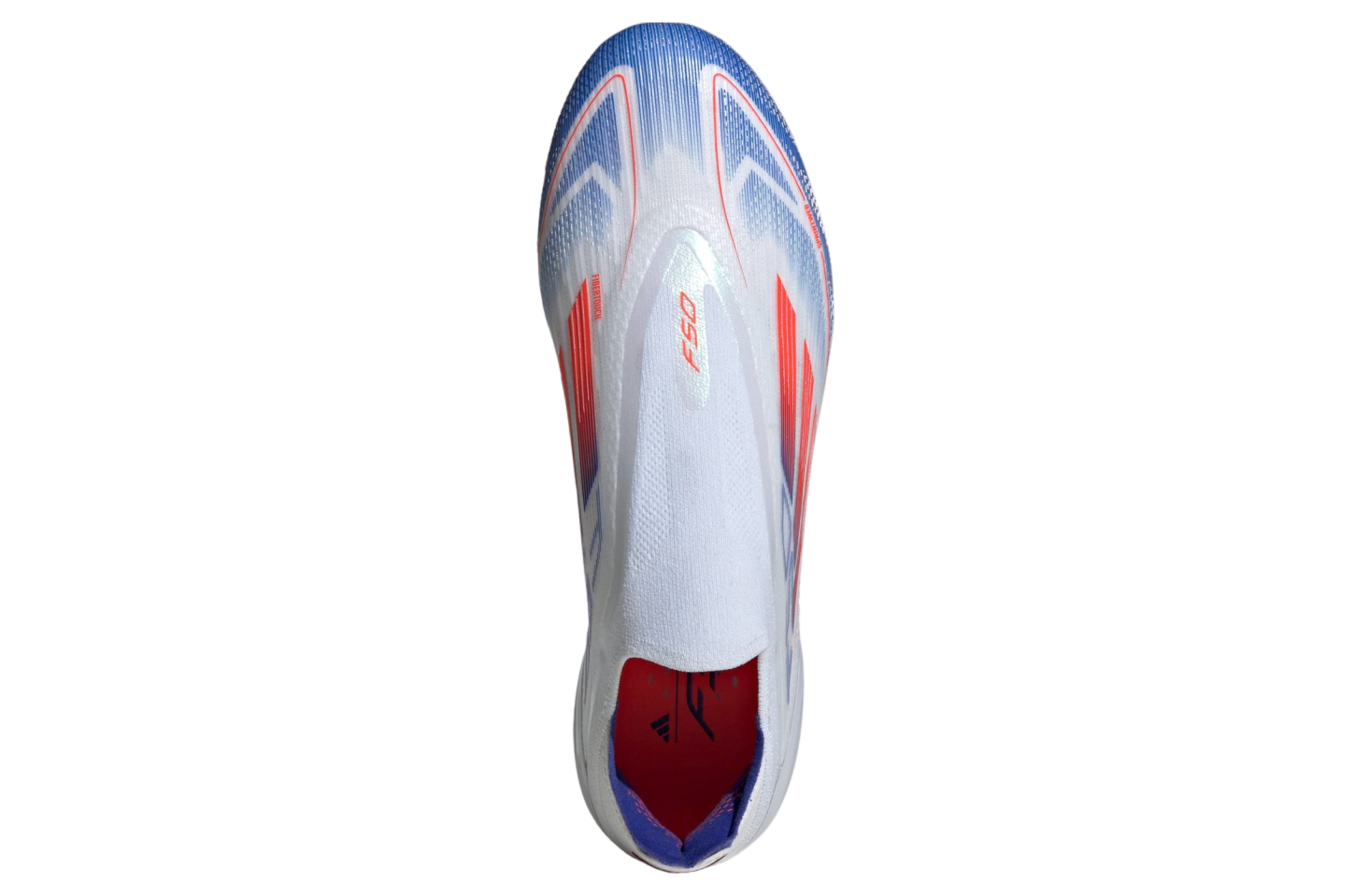 Adidas F50 Elite Laceless  FG WMNS Cloud White / Solar Red