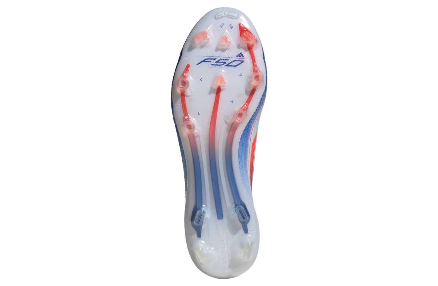 Adidas F50 Elite Laceless  FG WMNS Cloud White / Solar Red