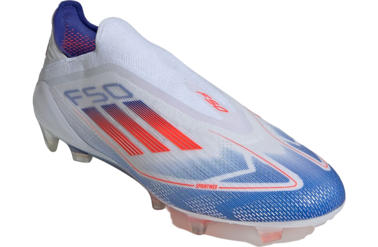 Adidas F50 Elite Laceless  FG WMNS Cloud White / Solar Red