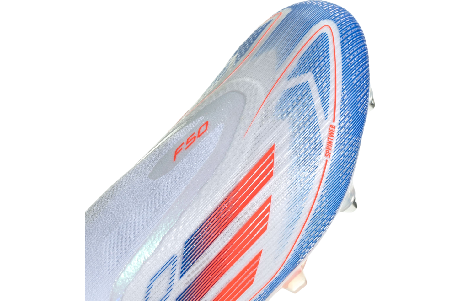 Adidas F50 Elite Laceless SG WMNS Cloud White / Solar Red