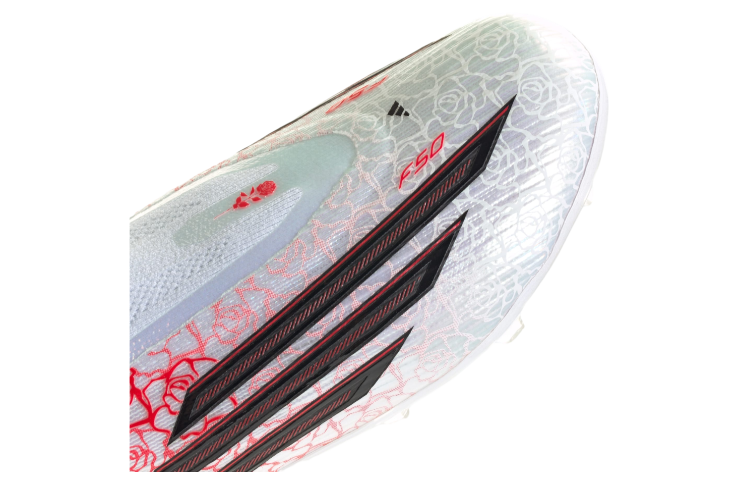 Adidas F50 Elite Lamine Yamal Laceless FG GS Cloud White / Core Black