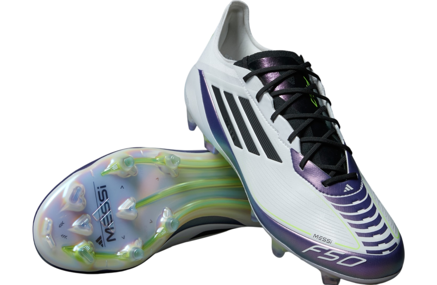 Adidas F50 Elite Messi Fg Cloud White / Core Black