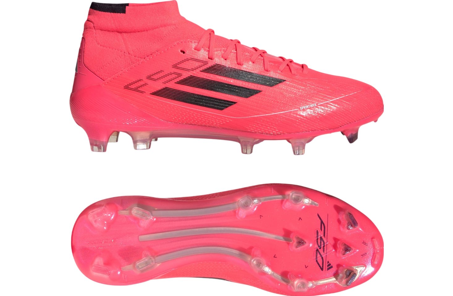 Adidas F50 Elite Mid-Cut FG WMNS Turbo / Aurora Black