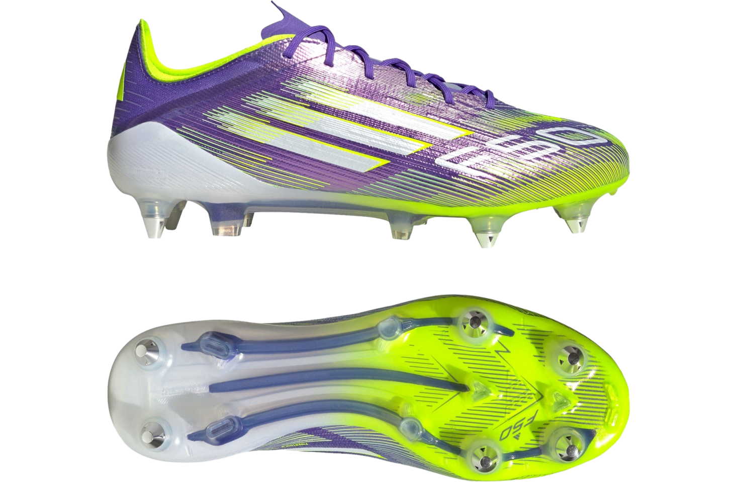 シューズ adidas F50 ELITE SG 27.5 Adidas F50 Elite SG Purple Rush / Cloud White - Jun 2025
