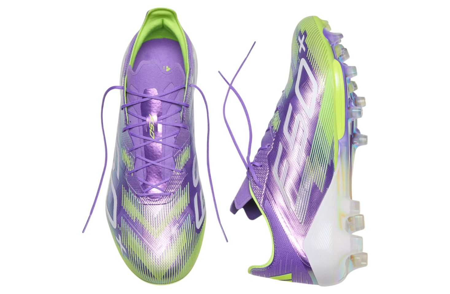 Adidas F50+ FG Purple Rush / Cloud White