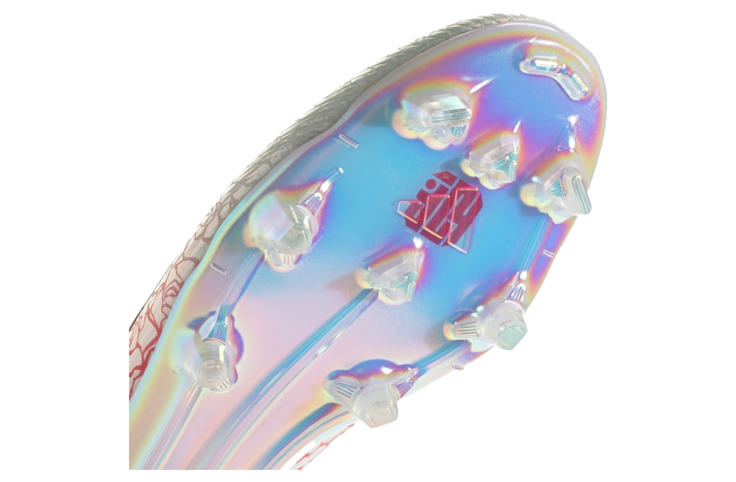 Adidas F50 Footwear White / Core Black / Lucid Red