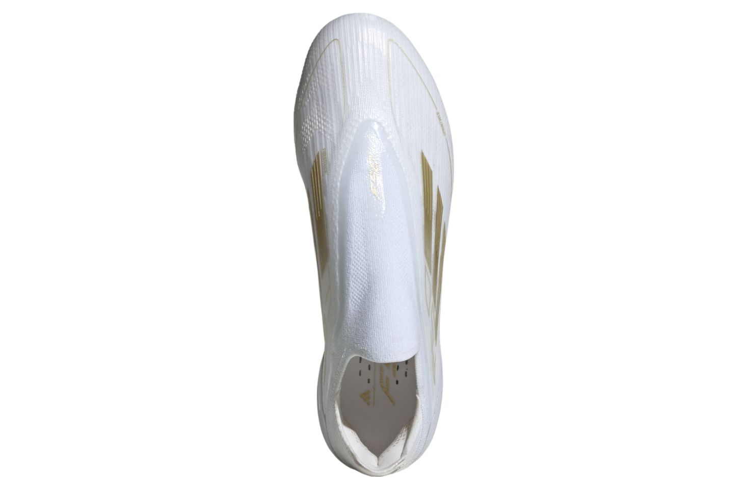 Adidas F50 Laceless Elite FG WMNS Cloud White / Gold Metallic