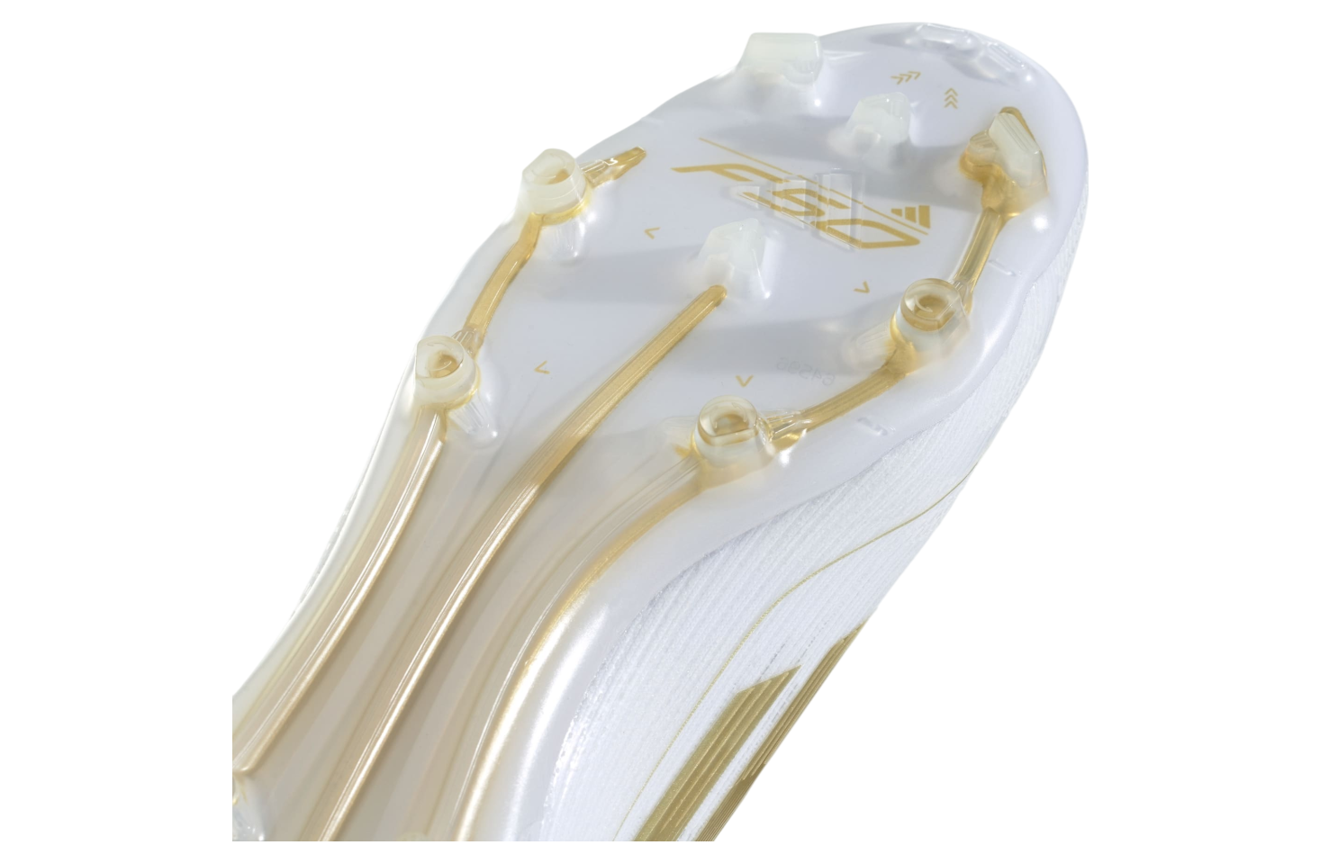 Adidas F50 Laceless Elite FG WMNS Cloud White / Gold Metallic