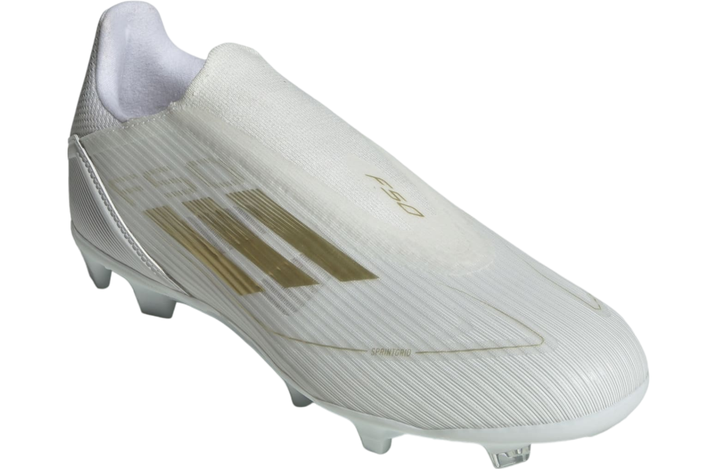 Adidas F50 League FG/MG Cloud White / Gold Metallic