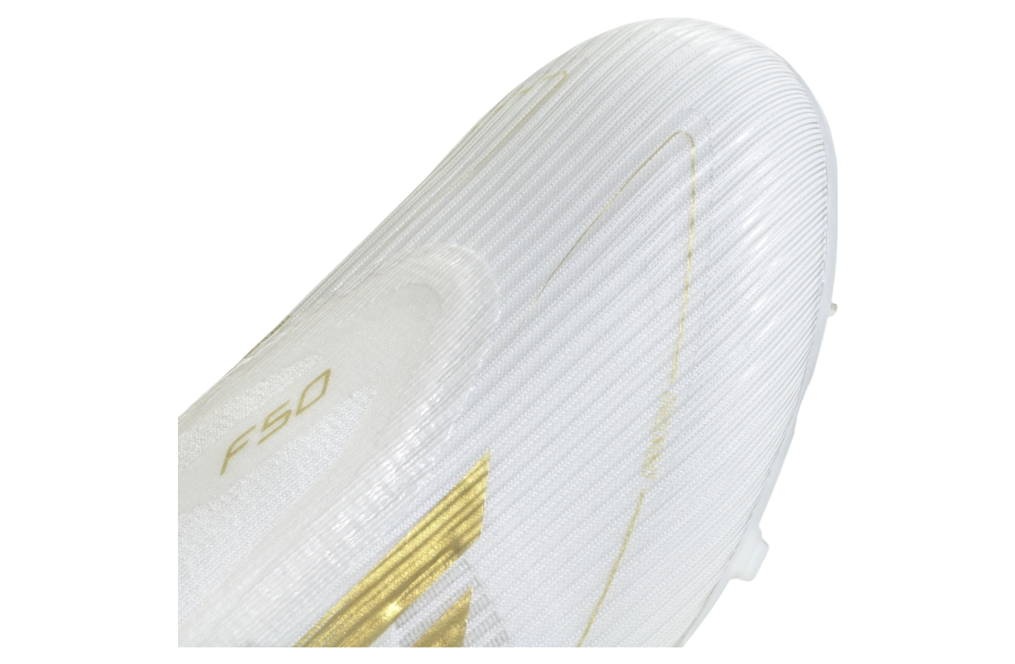 Adidas F50 League FG/MG Cloud White / Gold Metallic