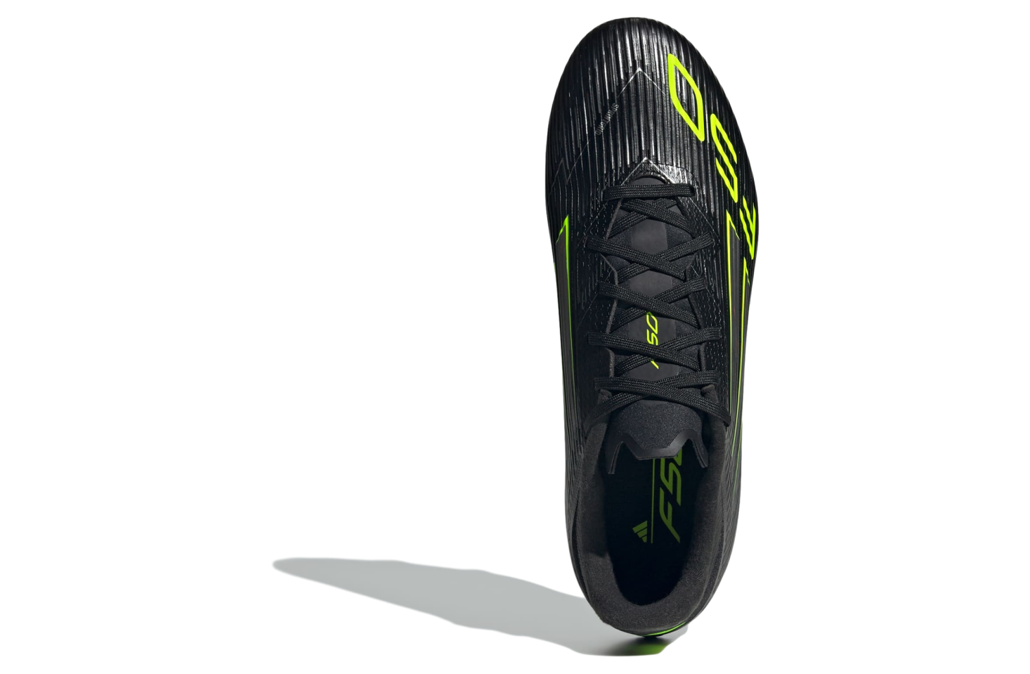 Adidas F50 League Fg/mg Core Black / Iron Metallic / Lucid Lemon