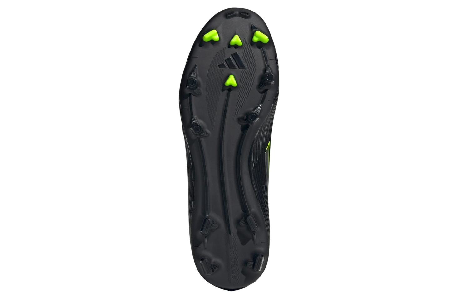Adidas F50 League Fg/mg Core Black / Iron Metallic / Lucid Lemon