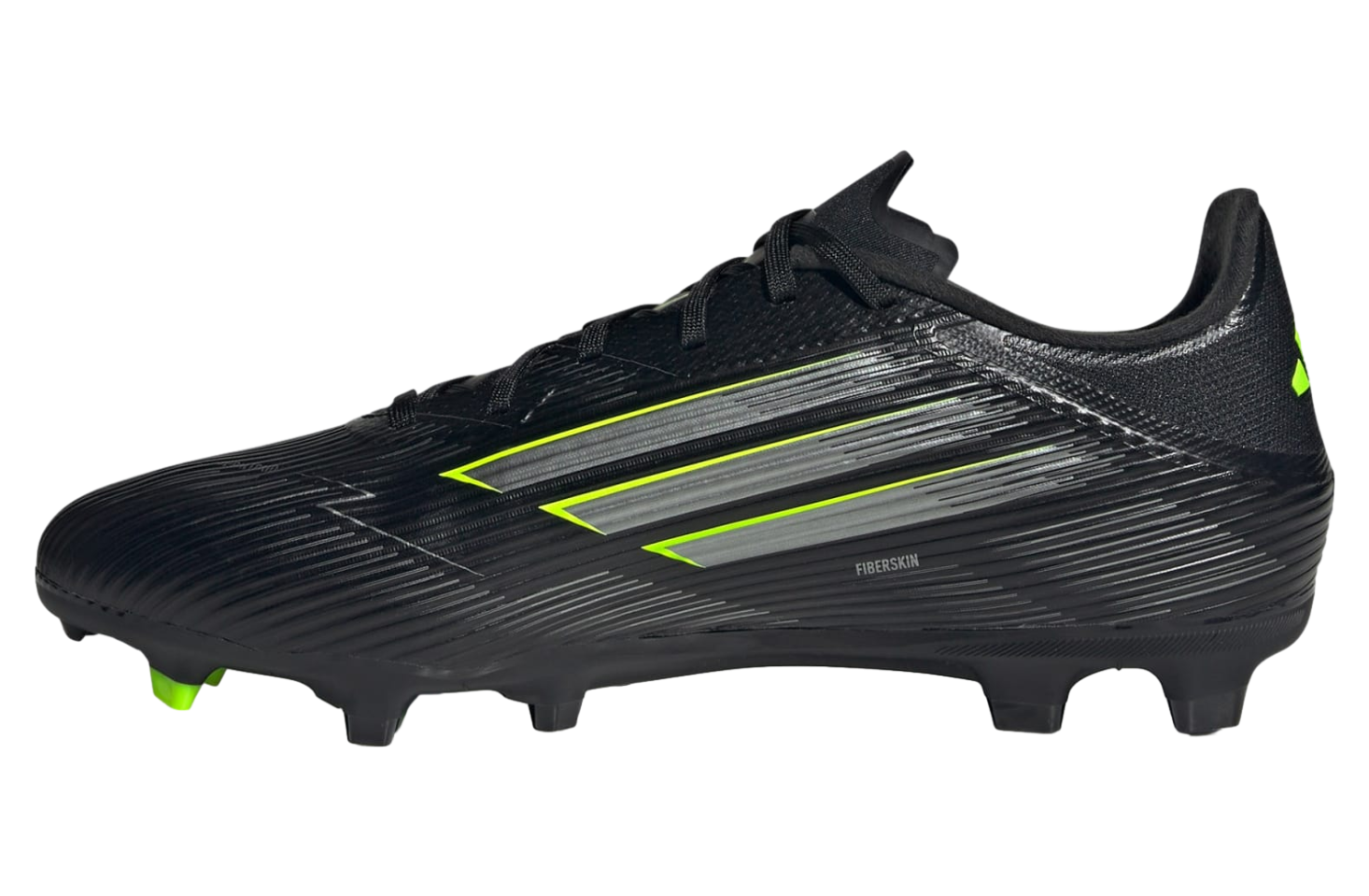 Adidas F50 League Fg/mg Core Black / Iron Metallic / Lucid Lemon