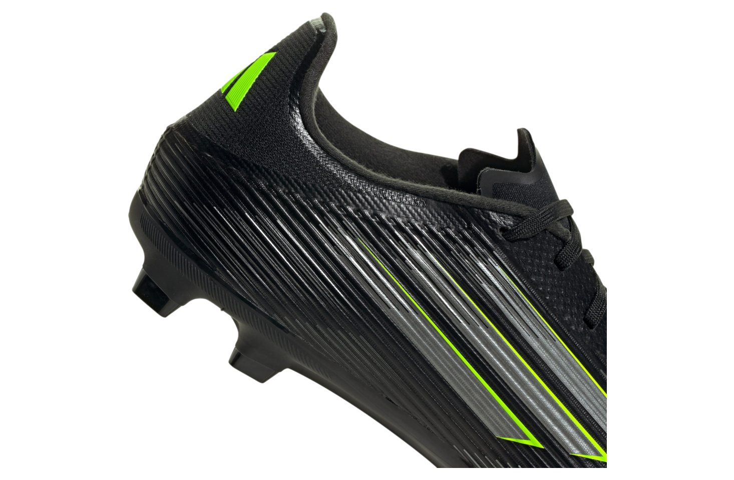 Adidas F50 League Fg/mg Core Black / Iron Metallic / Lucid Lemon
